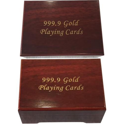 unbranded 2 Pcs Trading Playing Card Case Poker Storage Man 2
