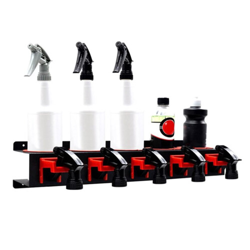 Wall Mounted Bottle Rack Grinding Machine Rack Liquid Wax Placement Rack Multi-Purpose Tool Storage Rack Bottle 2