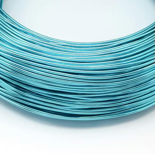 铝线首饰编织线 暗青色 1mm 500g 1