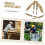 Electrician Tool Belt Suspenders Men Construction Belt Versatile Tool Organizer Attachment Loops 7