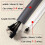 PVC Surface Mounted Self-Adhesive Cable Tray Ground Anti Stepping Cover Decorative Surface Exposed Wire Conduit White A 5