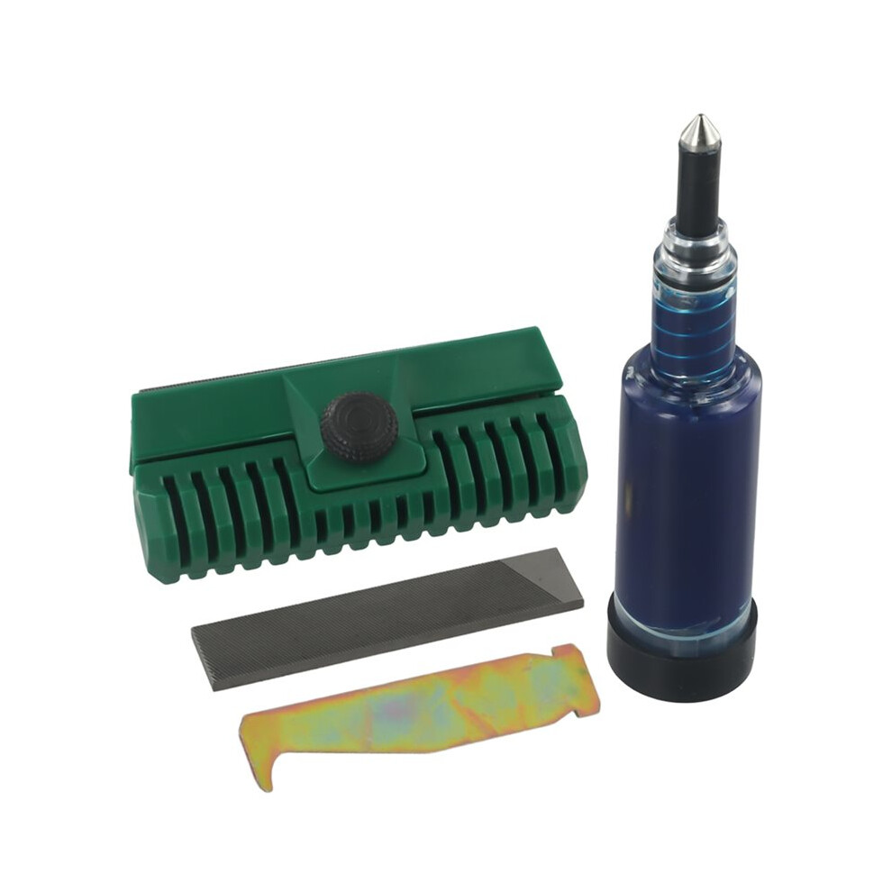 Chainsaw Track Guide Bar Maintenance Kit Chain Saw Rail Dresser Grease Cleaner Tool Accessories 4712339073032