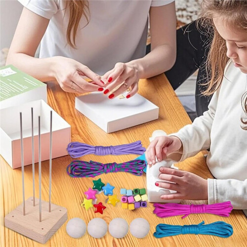 Parachute Cord Monkey Fist Kit - Paracord, DIY  Rope, Fun Educational Activity for All Ages 2