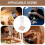 Monkey Fist Knot Tying Jig - Wooden Base DIY  Tool for Rope Projects, Keychains, and Decor 6