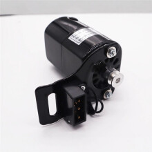 Fußschaltermotor für Vintage-Nähmaschinen mit Kohlebürstenriemensatz und EU-Stecker
