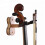 Gancho para Violino com Base de Madeira Maciça e Acabamento em Jacarandá, Resistente e Ideal para Pendurar Violino e Arco 7
