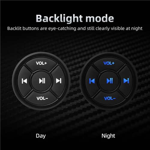 Wireless Media -Compatible Button Remote Controller Car Steering Wheel MP3 Music  for IOS Android Tablet 1