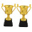 HEMOTON Mini Trophy Decorative Trophy Set 2 Pieces 5