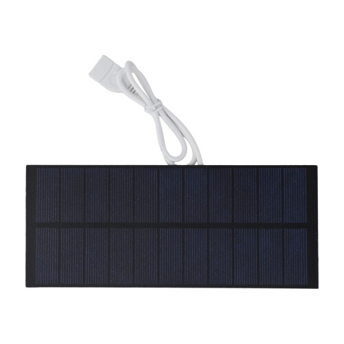 Φορητός φορτιστής ηλιακού πάνελ 5.5V 2.5W USB για εξωτερικούς χώρους 2