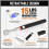 4-Piece Telescoping Magnetic Pickup Tools Set, Extendable & Flexible Bendable Spring Magnet Sticks for Metal Retrieval 4
