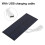Φορητός φορτιστής ηλιακού πάνελ 5.5V 2.5W USB για εξωτερικούς χώρους 4
