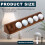 Display Case Wall Mount 6 Standard Size   Stand Holder Display Stand for Sport Gift 6