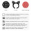Wireless Media -Compatible Button Remote Controller Car Steering Wheel MP3 Music  for IOS Android Tablet 5