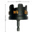 Nut Zipper Drill Attachment for Nut and Bolt Removal, Nut Remover Bolt Extractor Tool for Conduit Racks Socket Wrenches 6