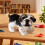 Lebensechtes Mops-Plüschtier, weicher Stoffhund, 22 cm 4