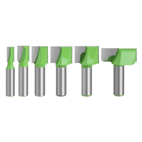 Κόφτες καρβιδίου Router Bits1PC12.7mm Καθαριστικό κάτω μέρος για ξυλουργική Φρέζα Router Bit 1