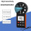 Digital Handheld Anemometer Wind Speed Meter CFM Air Volume Thermometer Waterproof Multifunction WithBacklight 5