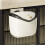 Hanging Small Wall Mount Trash Can, Punch-Free, 3L Kitchen Compost Bin 5