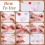 100 Sets Cover Button Kit with Tools,Fabric Button Making Kit,Fabric Cloth Covered Flat Back Buttons Maker,B 7