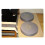 Round Meditation Cushion 800g Ø40cm Grey Washable 4