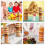 Wooden Donut Display Stand Beige 5 Pieces 6