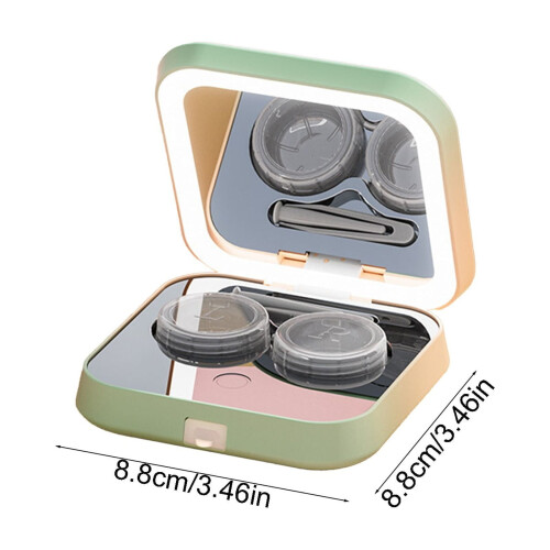 Lens Cleaner with Vibration Motor and Makeup Mirror 2