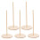 Wooden Donut Display Stand Beige 5 Pieces 5