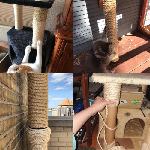 Sisal Rope Cat Scratching Post Replacement 3m 2