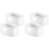 2Sets Transparent Star Candle Boxes Plastic DIY Candle Mold with Wicks 1