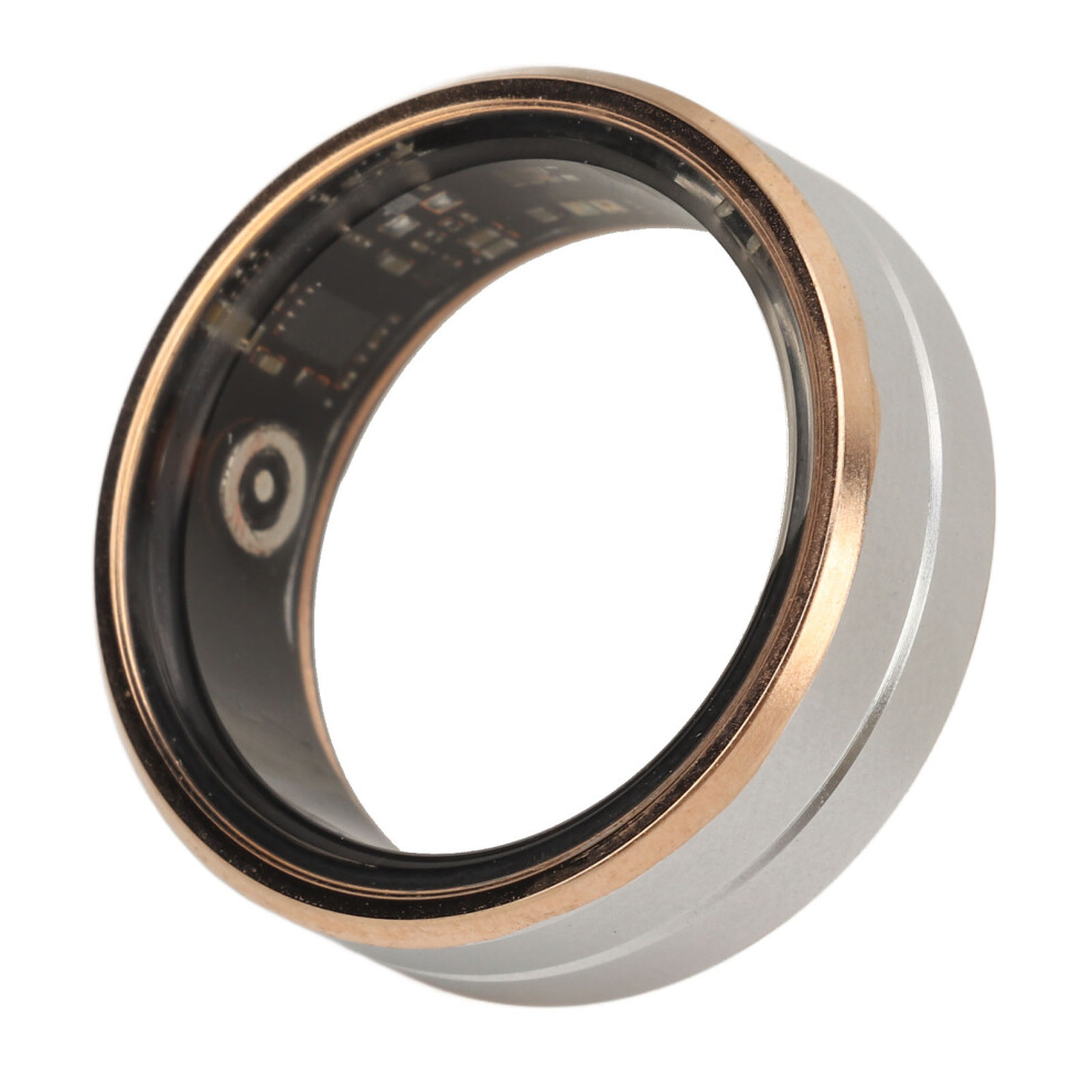 Smart Ring Fitness Tracker Ceramic Stainless Steel Sleep Monitoring Ip68 Waterproof With App For Men Women Type 8 6921387466767