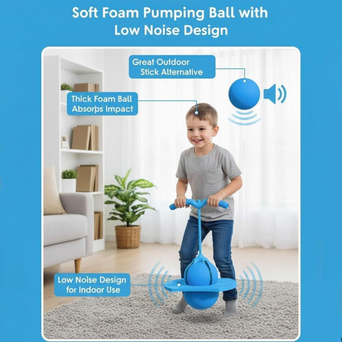 Balance Jumping Ball with Handle and Pump 2