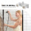White Pullout Rv Shower Faucet with Hot and Cold Switch for Mobile Home Use 5