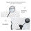 Bike Mirrors Handlebars Adjustable Clear Vision Plastic 2Pcs 14.7X3In 5