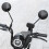 Bike Mirrors Handlebars Adjustable Clear Vision Plastic 2Pcs 14.7X3In 8