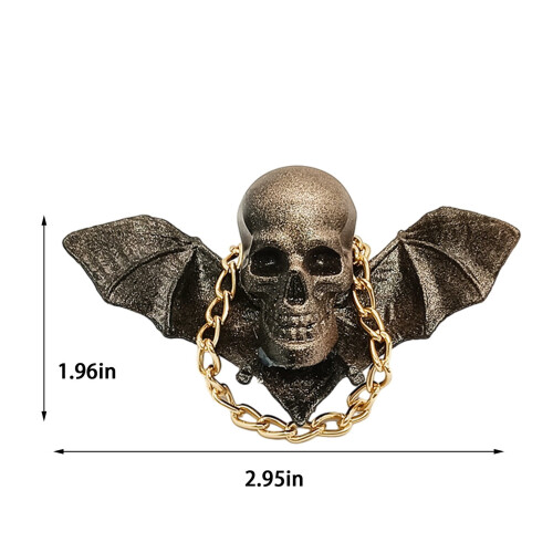 Décoration de diffuseur d'aromathérapie pour voiture en forme de crâne d'Halloween 2
