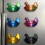 Chicken on Nest Refrigerator Magnets 3D Printed Vintage 6