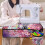 Προστατευτικό χαλάκι ραπτομηχανής Hummingbird – Floral Serger/Overlock Pad με τσάντα αποθήκευσης 4