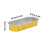 Baking Tray Box Yellow 5-Pack for Oven Microwave 2