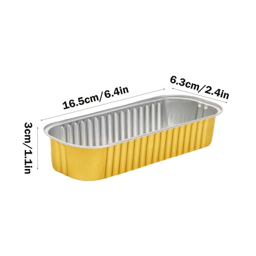 Baking Tray Box Yellow 5-Pack for Oven Microwave 1