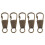 10 PCS Functional Zipper Head Puller Travel Pulls Replacement 3