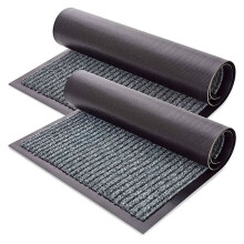 PVC Dubbele Streep Deur Antislipmat Absorberende Voetmat Hoteldeur Tapijt Ondermat Deurmat 50x80cm