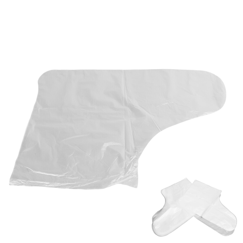 Disposable Foot Mask 100Pcs Hydrating Skin Care Plastic Masks for Moisturizing