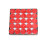 AuroraX votive tea lights candles red 50 pcs 4