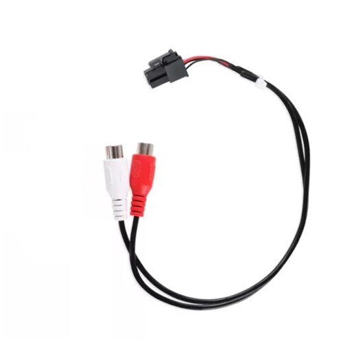 Signal Input Harness 4-Pin to RCA Connector 1
