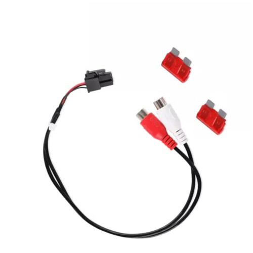 Signal Input Harness 4-Pin to RCA Connector 2