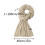 Winter knitted wool scarf for couples, soft and warm, long 2