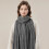 Winter knitted wool scarf for couples, soft and warm, long 5