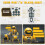 Remote Control Robot Toy Yellow Singing Dancing 6