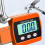 Orange LCD Digital Hanging Scale 1102 lb 500 kg 3