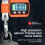 Orange LCD Digital Hanging Scale 1102 lb 500 kg 7